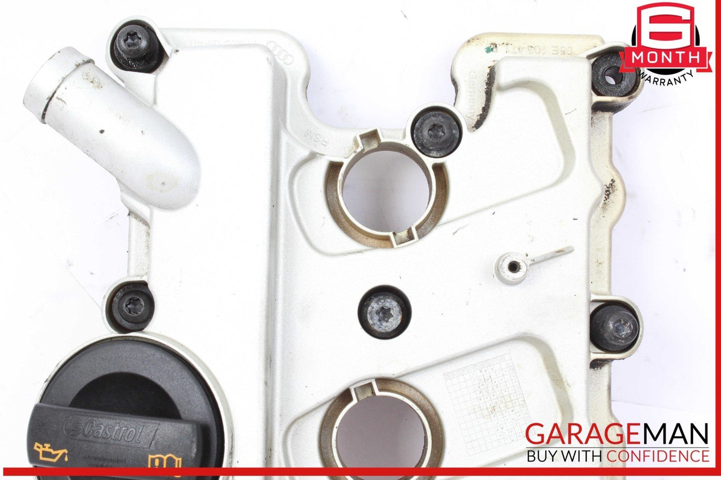 09-16 Audi S4 Q5 Left Side Engine Valve Cylinder Head Cover 06E103471P OEM