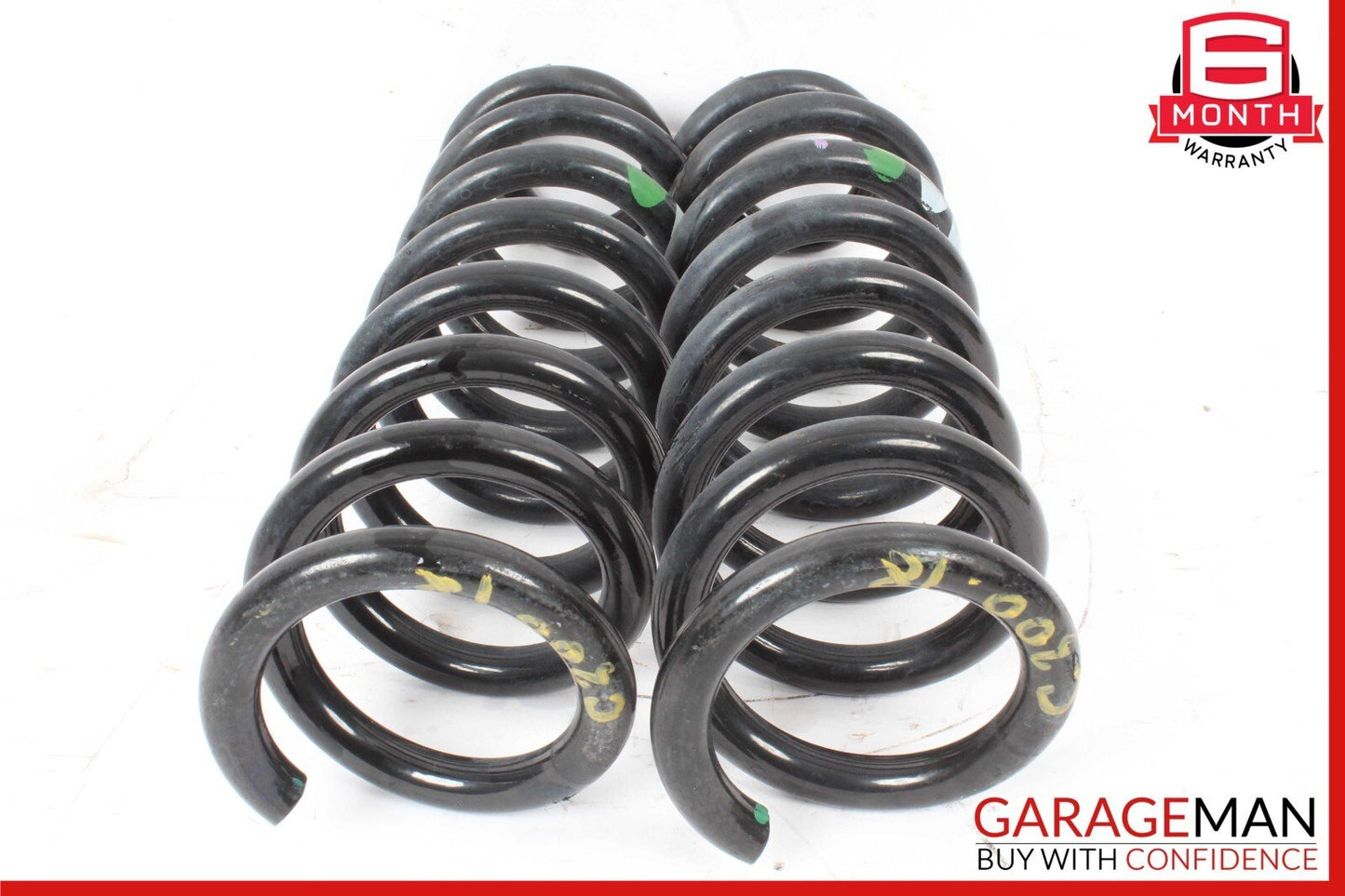15-20 Mercedes W205 C300 Rear Right & Left Shock Absorber Coil Spring Set of 2