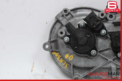 05-13 Mercedes R171 SLK300 Front Left Side Engine Timing Chain Cover Plate OEM