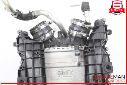 Mercedes W218 CLS550 Air Intake Manifold Distributor Engine Intercooler Radiator