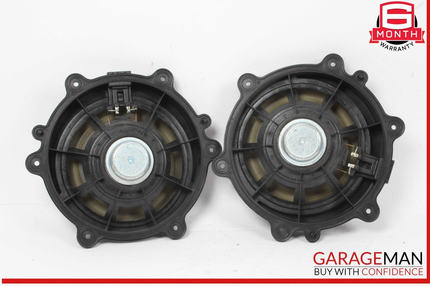 10-18 Porsche Cayenne 958 Rear Left & Right Side Door Audio Sound Speakers Set