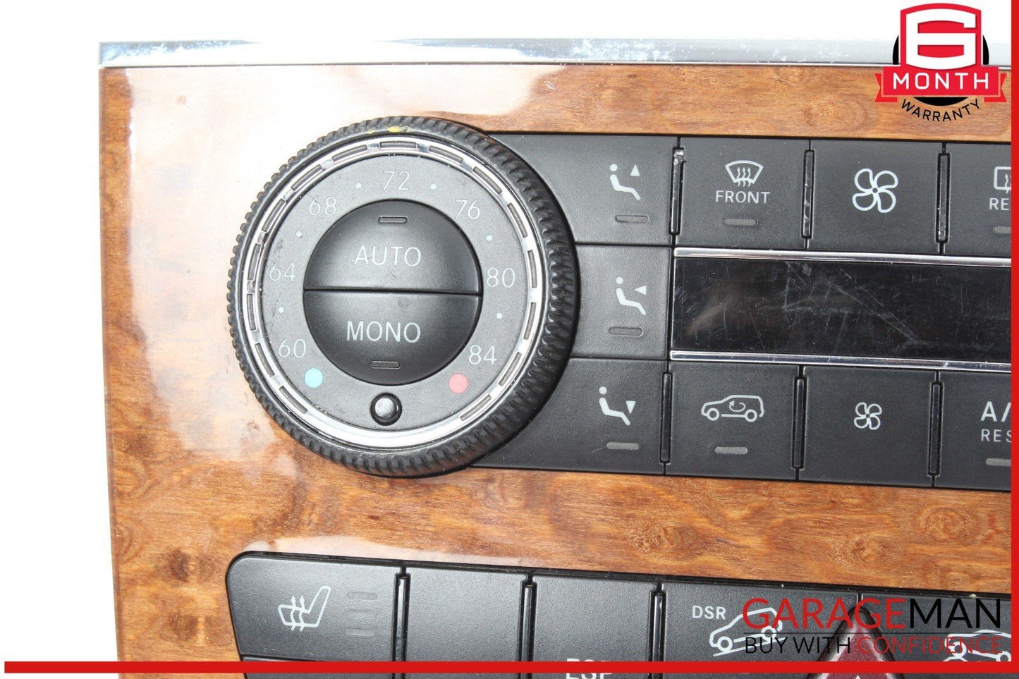 06-13 Mercedes X164 GL450 GL500 Front A/C AC Heater Climate Control Switch OEM