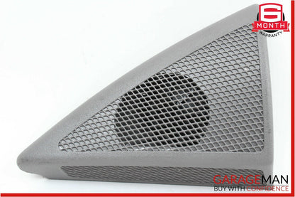 03-09 Mercedes W211 E350 Front Right & Left Side Door Corner Speaker Set Gray