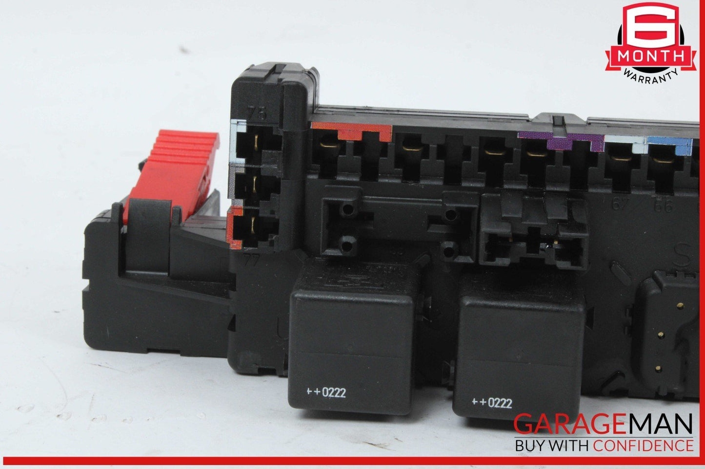 03-12 Mercedes R230 SL500 SL55 AMG SL550 Rear SAM Fuse Box Relay Module OEM