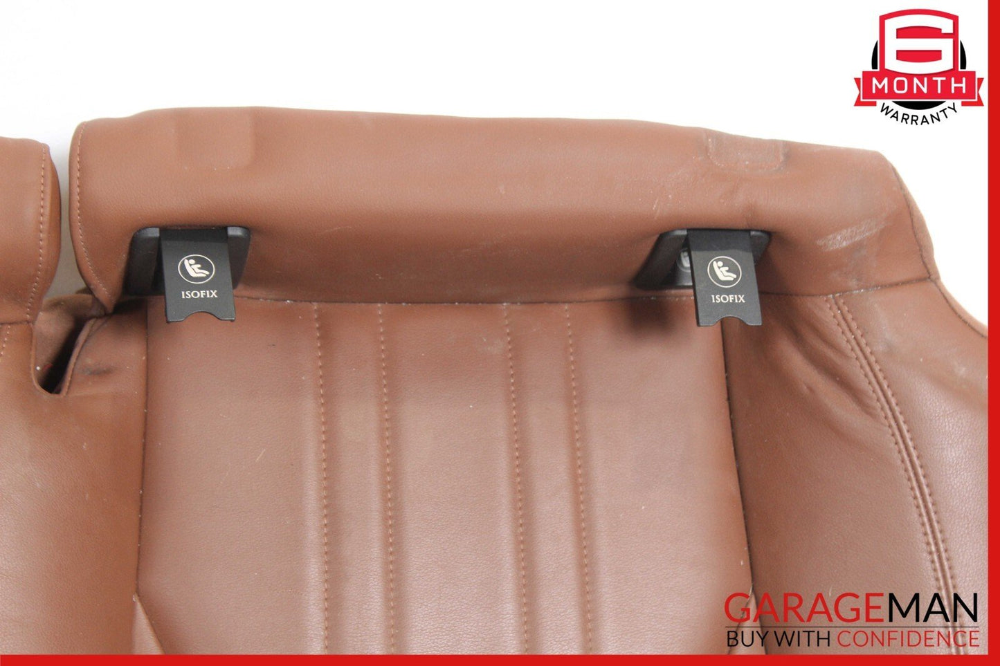 14-17 Maserati Ghibli M157 Rear Bench Lower Bottom Seat Cushion Cover Brown OEM
