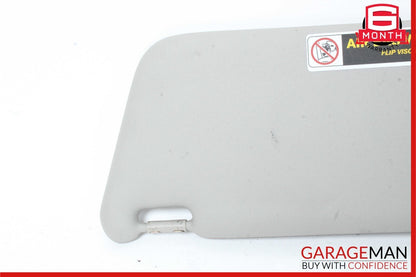 01-07 Mercedes W203 C230 Front Right Side Sun Visor Sun Shade Sunshade Grey OEM