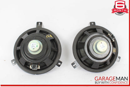 14-18 Maserati Quattroporte Front Door Sound Audio Speaker Set of 2 Pc OEM