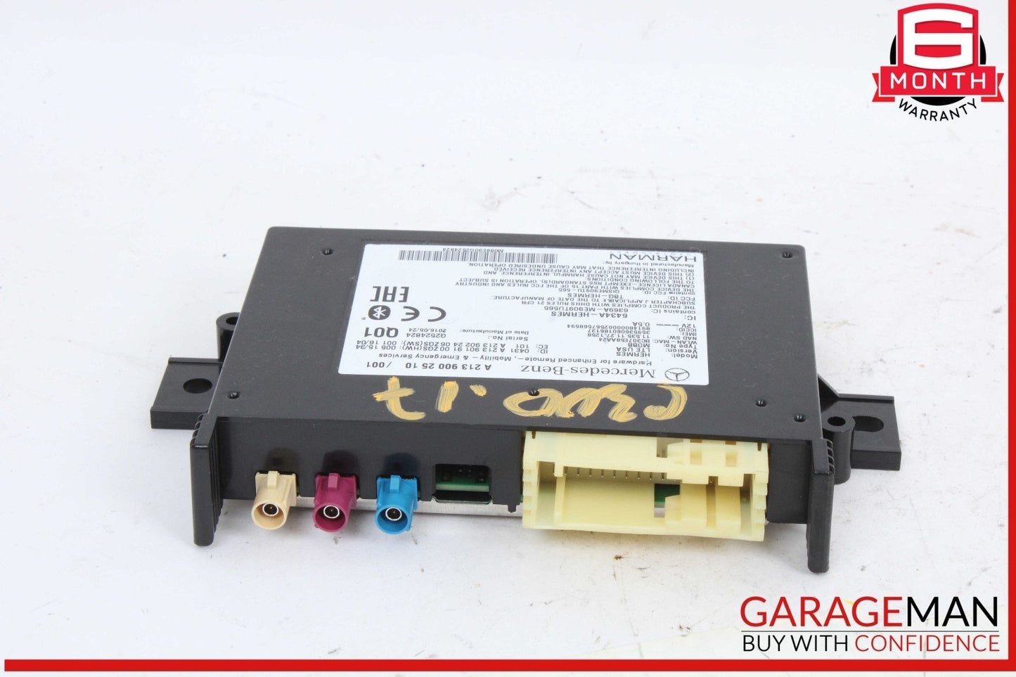 12-23 Mercedes W205 C300 4MATIC Communication Computer Control Module Unit OEM