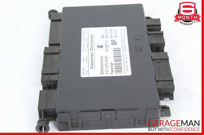03-12 Mercedes GL500 GL450 CLS550 E350 Front Right Seat Control Module Unit
