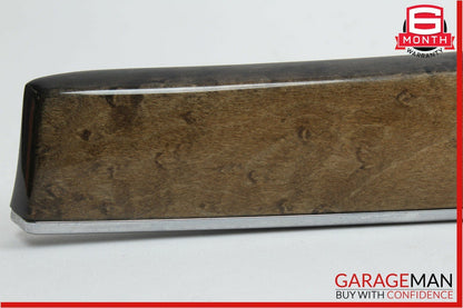 03-09 Mercedes W211 E350 E63 AMG Front Left Dash Molding Trim Bezel Cover Wood