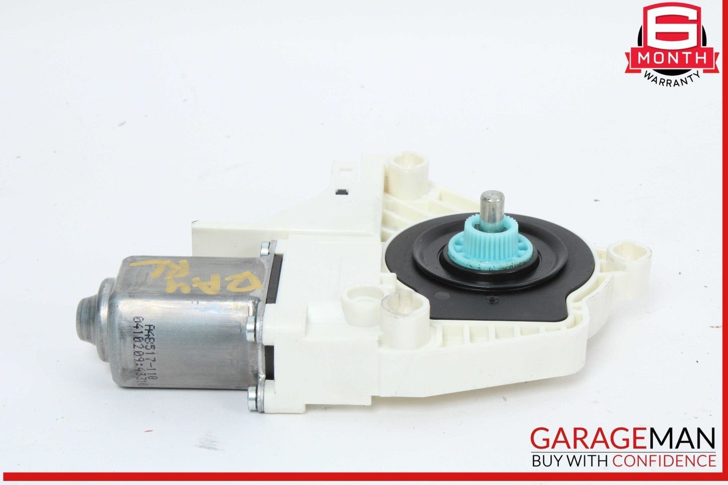 09-16 Audi A4 Rear Left Driver Side Window Regulator Motor 8K0959811A OEM