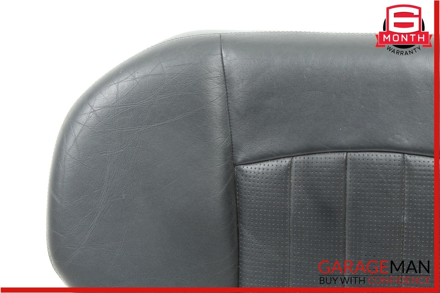 05-07 Mercedes W203 C55 AMG Rear Left Side Lower Bottom Seat Cushion Black OEM