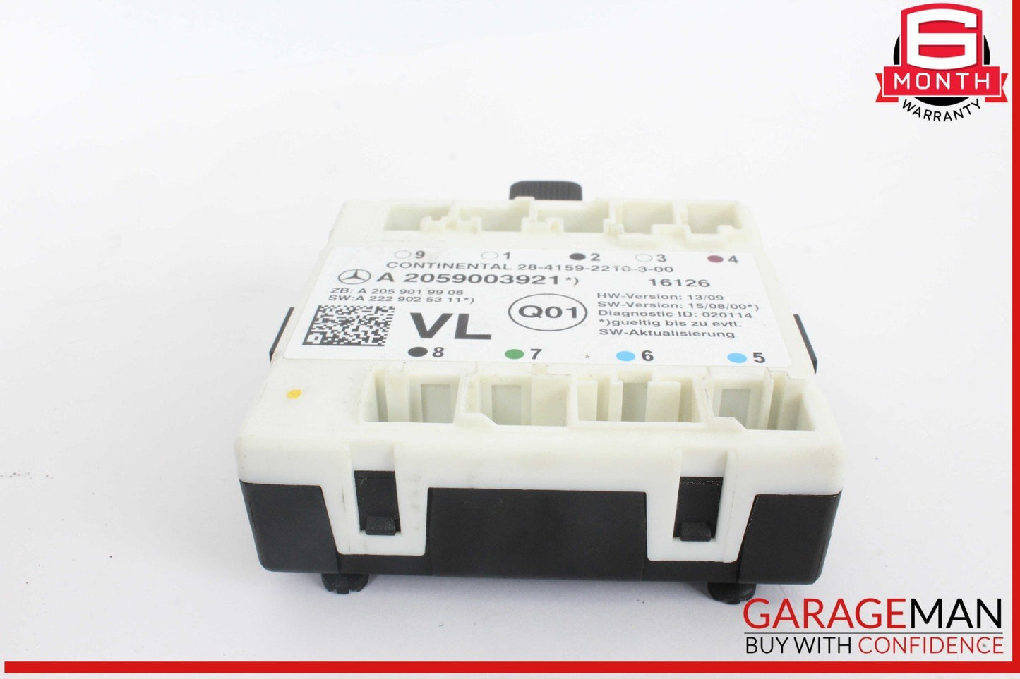 16-19 Mercedes W205 C300 C350e Front Left Driver Side Door Control Module OEM
