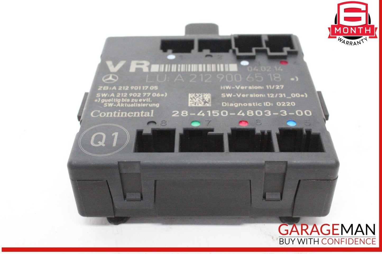 08-18 Mercedes X204 GLK350 4MATIC Front Right Side Door Control Module OEM
