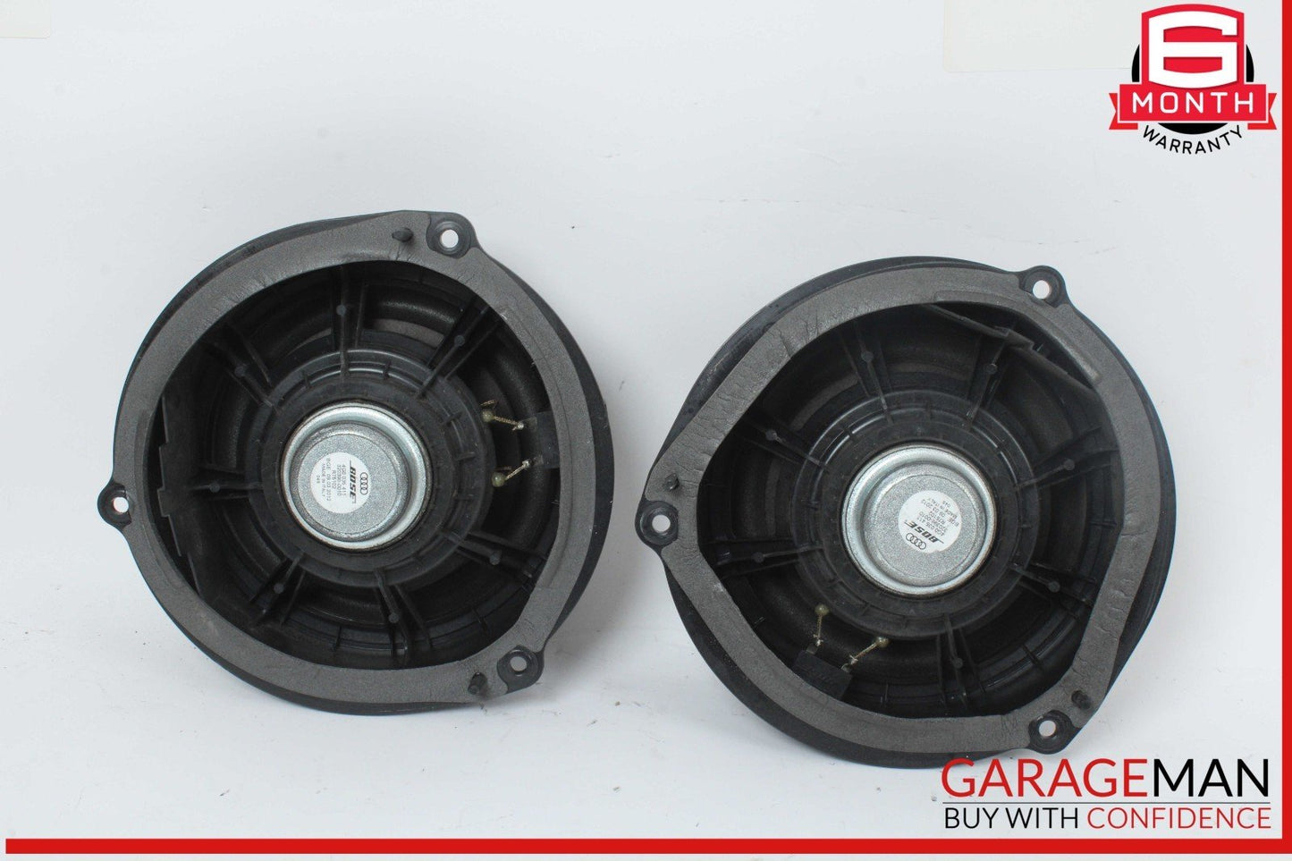 12-18 Audi A7 S6 Rear Right & Left Side Door Sound Audio Speakers Set OEM