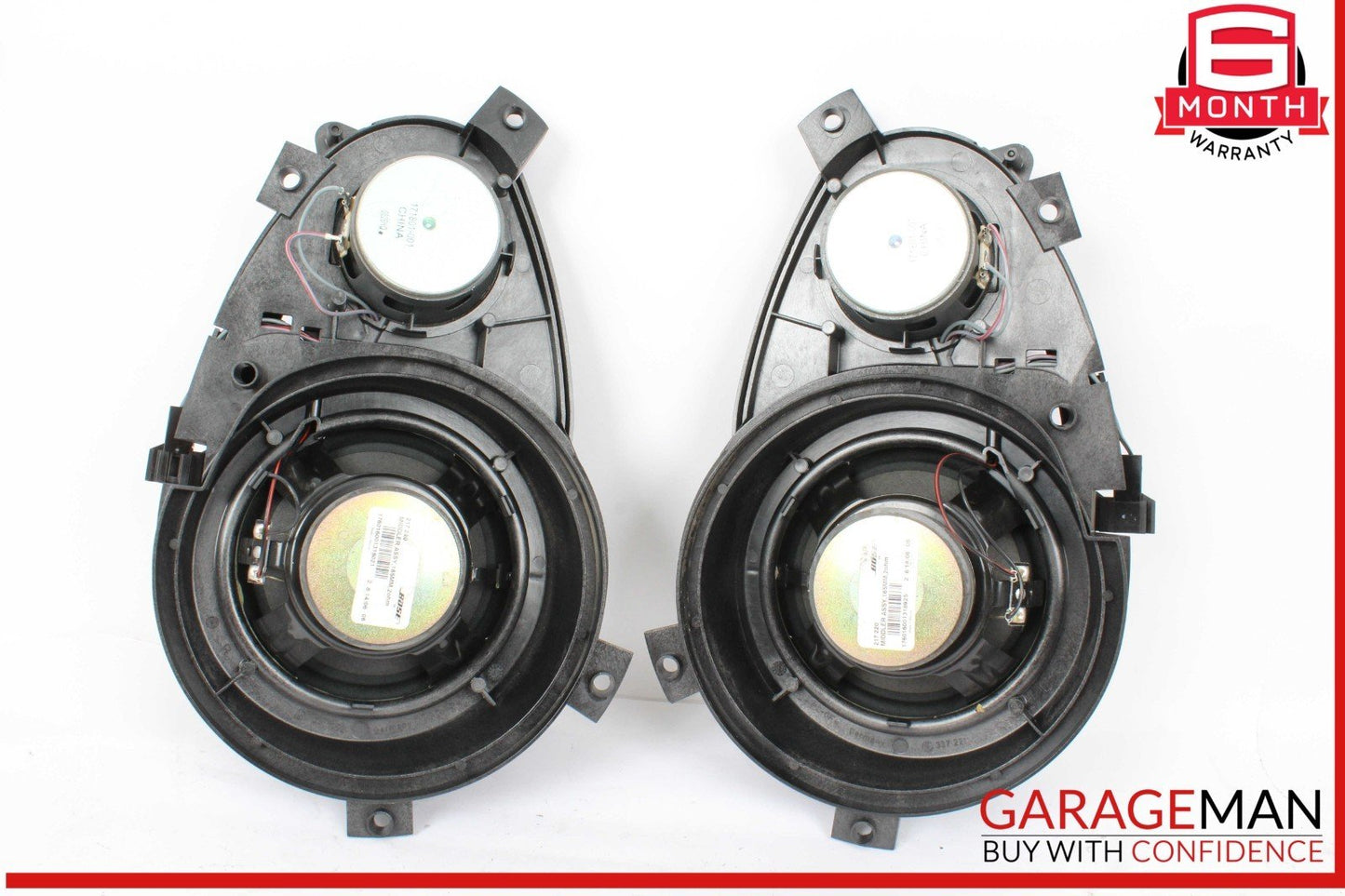 03-08 Mercedes R230 SL550 Front Left and Right Side Door Audio Speaker Bose OEM