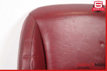 12-16 Mercedes R172 SLK350 Front Right Side Lower Bottom Seat Cushion Cover Red