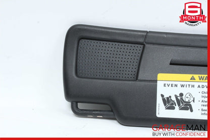 05-11 Mercedes R171 SLK300 Front Right Side Sun Visor Sunvisor Shade Black OEM