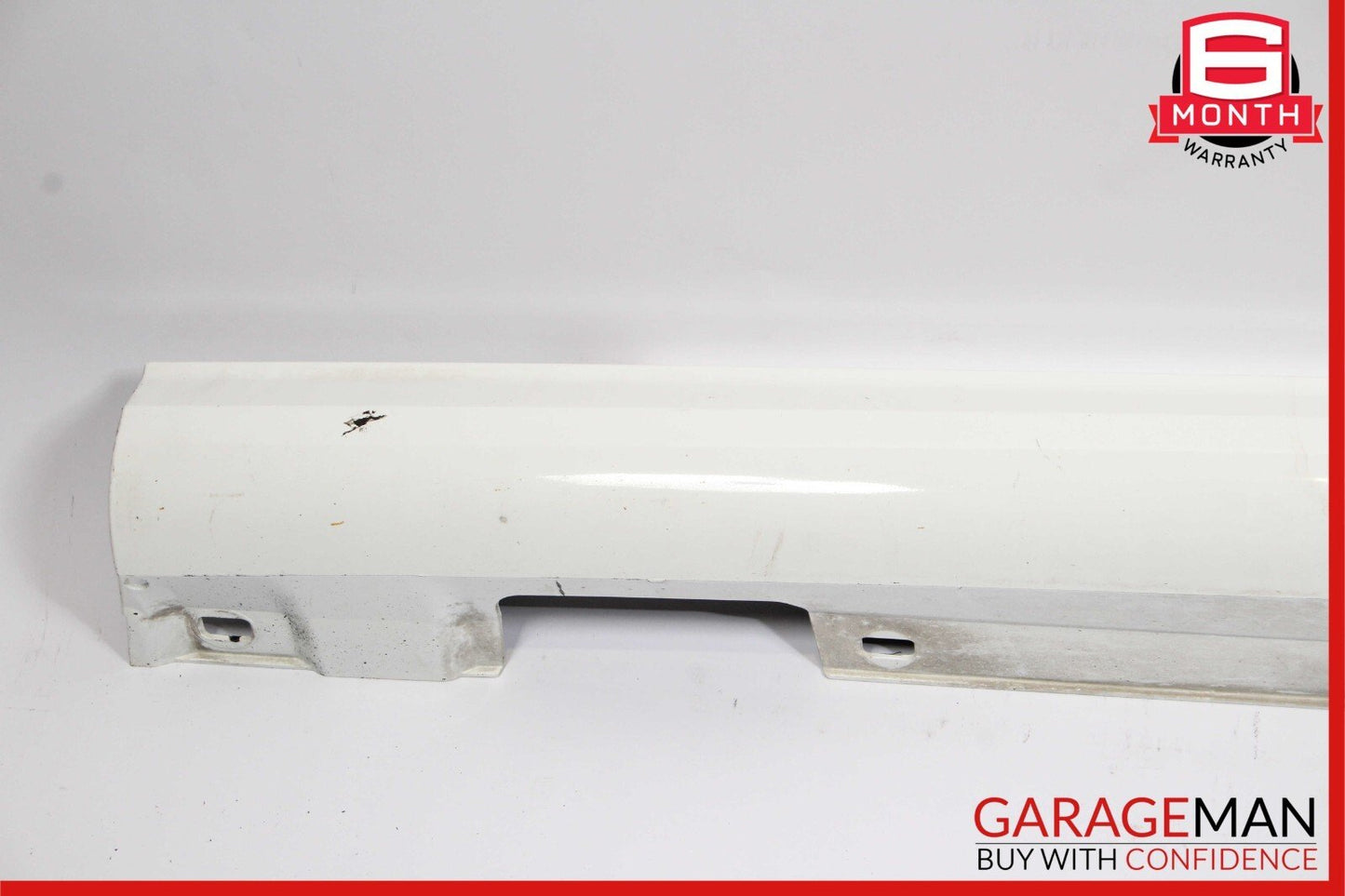12-14 Mercedes W204 C250 Coupe Sport Left Side Skirt Rocker Panel Calcite White