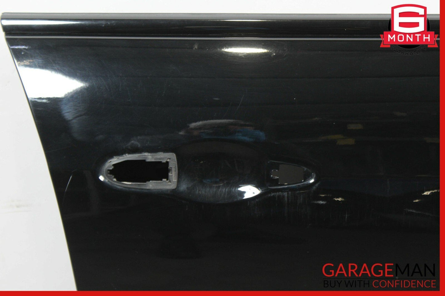 14-17 Maserati Ghibli Front Right Passenger Side Exterior Door Shell Black
