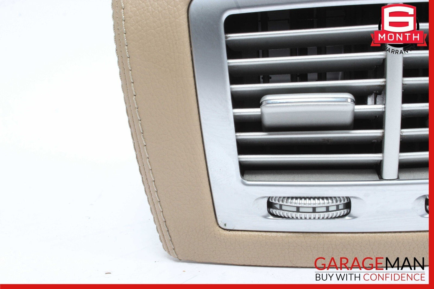 07-14 Mercedes W216 CL550 Rear Center Console A/C Air Vent Trim Assy Brown
