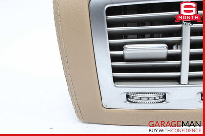 07-14 Mercedes W216 CL550 Rear Center Console A/C Air Vent Trim Assy Brown