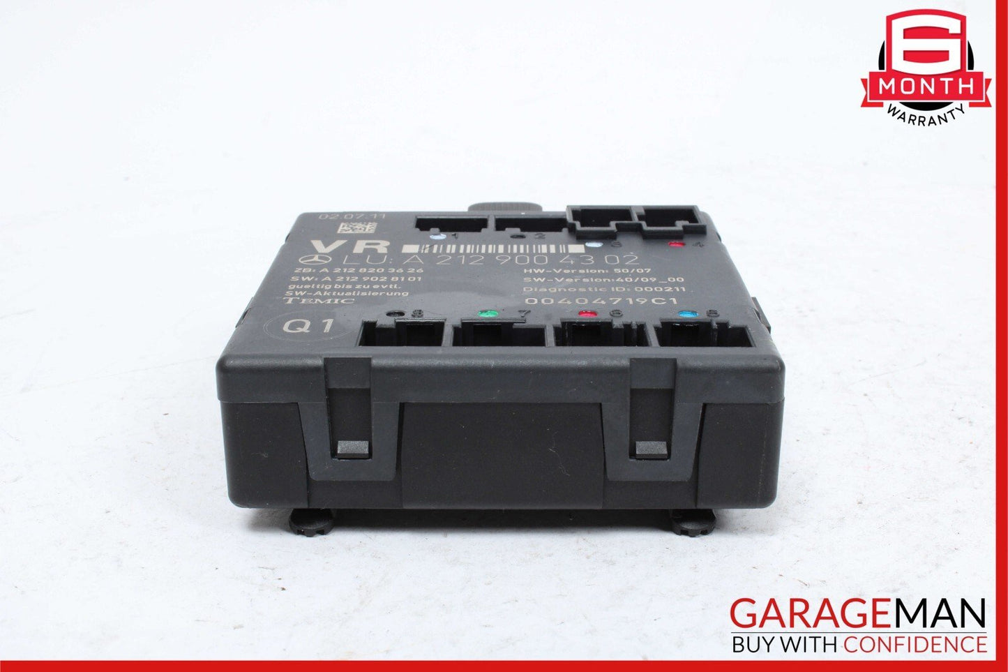 08-18 Mercedes W204 C350 C300 E300 Front Right Side Door Control Module Unit OEM