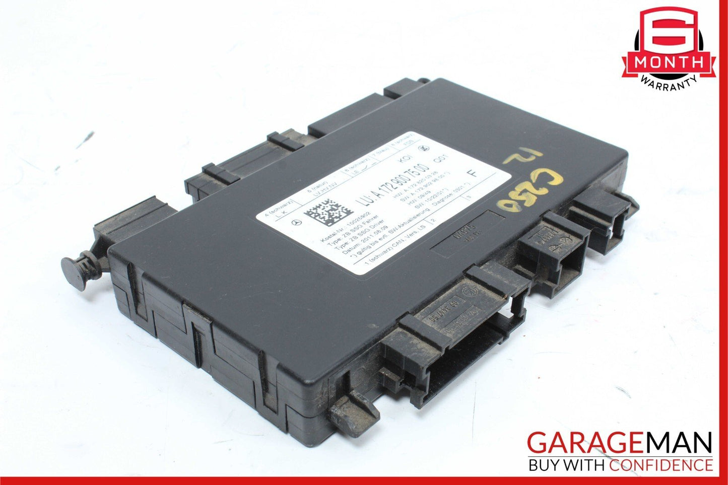 08-18 Mercedes W204 C300 E350 Front Left Side Seat Control Module Unit