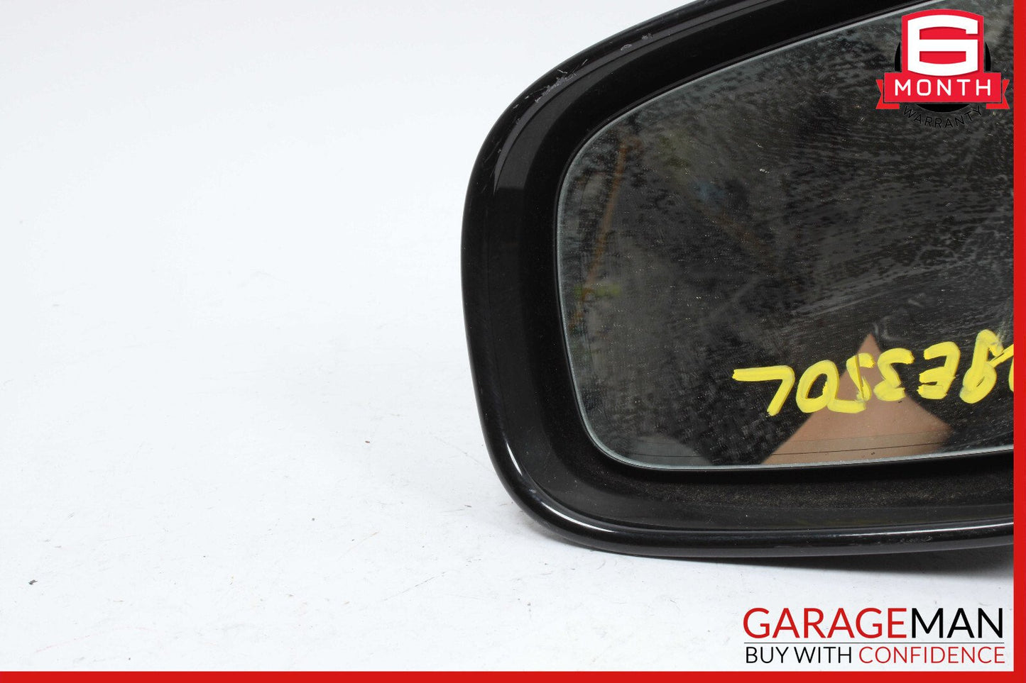 07-09 Mercedes W211 E350 Front Left Side Mirror Door Rear View Black OEM