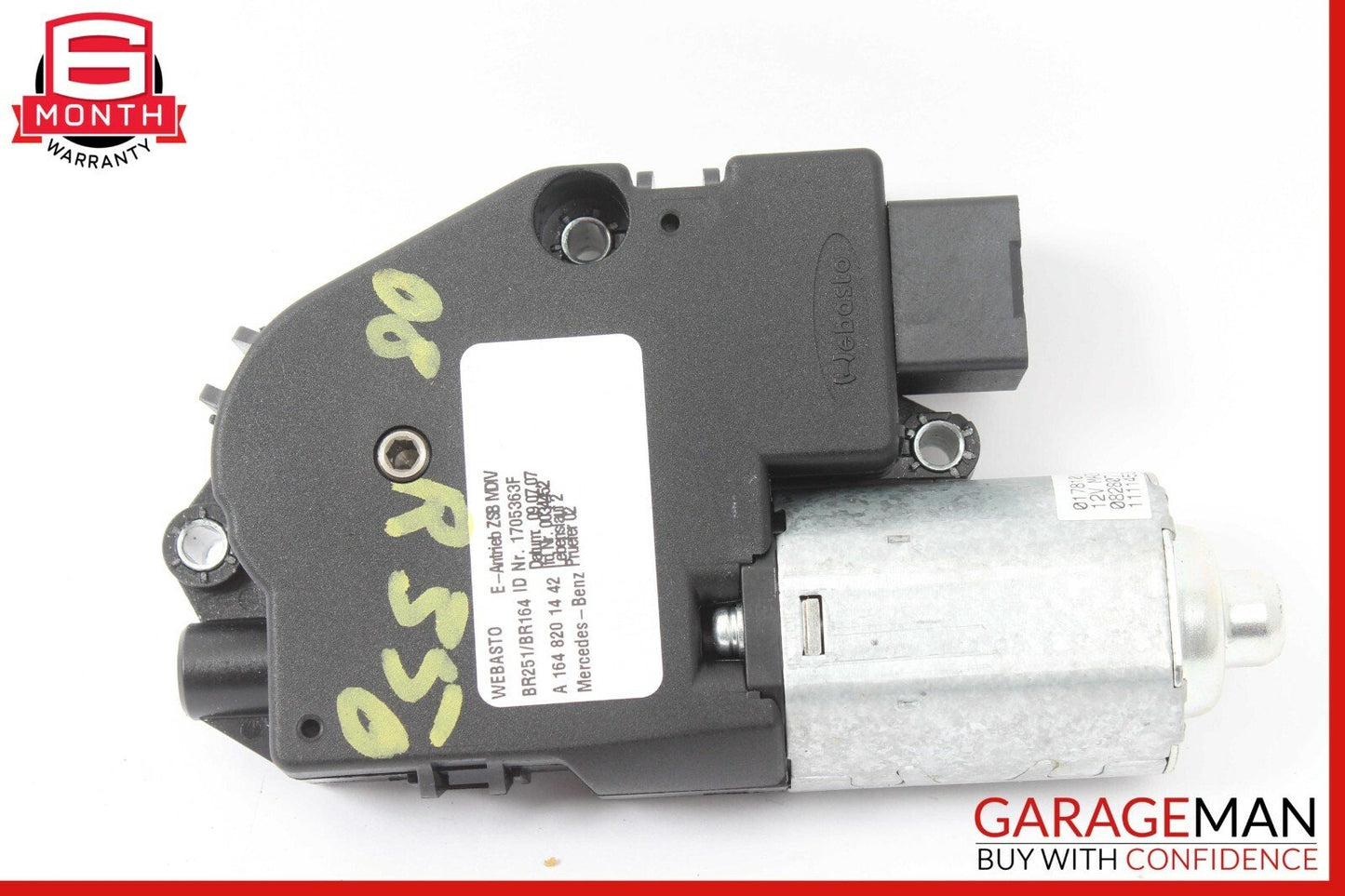 06-12 Mercedes W251 R350 GL450 ML63 AMG Panoramic Sunroof Sun Roof Motor OEM