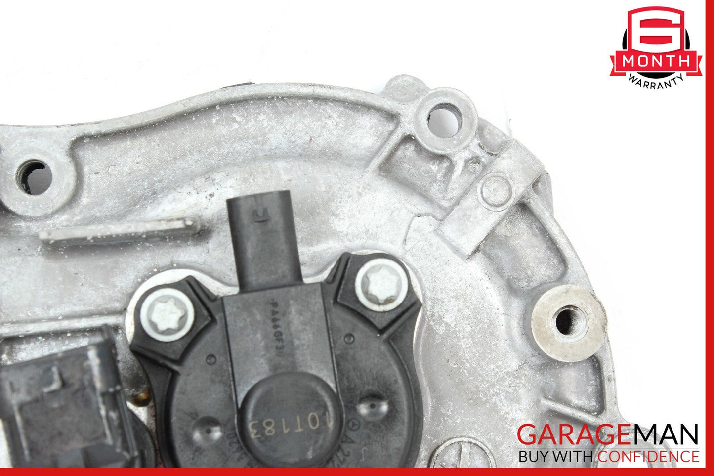 05-13 Mercedes W221 S550 Front Left Side Engine Timing Chain Cover Plate OEM