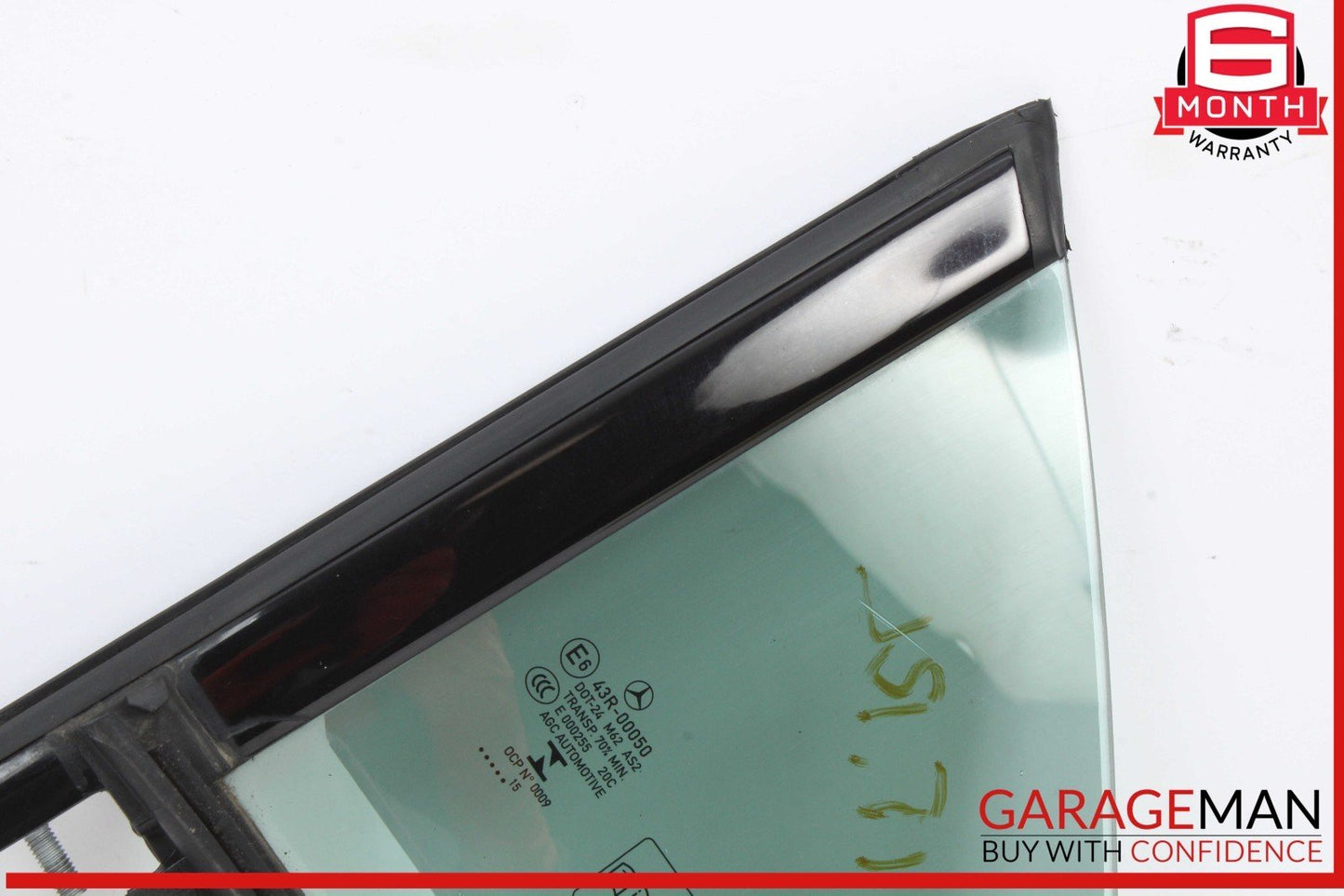 14-19 Mercedes W117 CLA250 Rear Left Driver Side Quarter Window Glass OEM