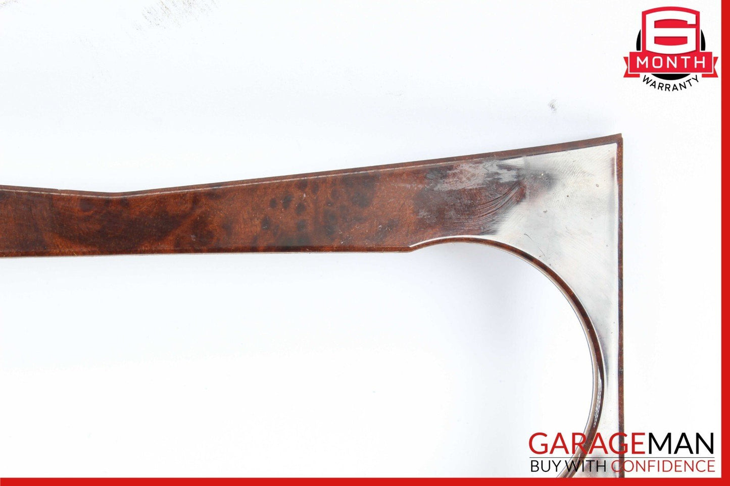 08-14 Mercedes W204 C300 A/C Climate Control Switch Trim Bezel Cover Wood OEM