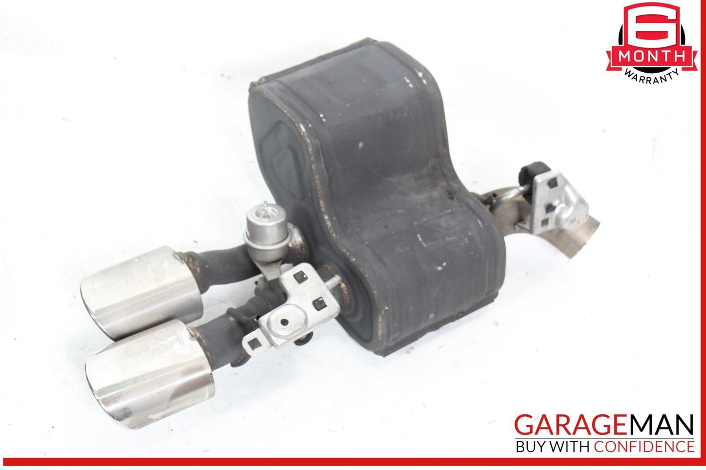 14-17 Maserati Quattroporte SQ4 Rear Right & Left Exhaust Muffler Dual Tip OEM