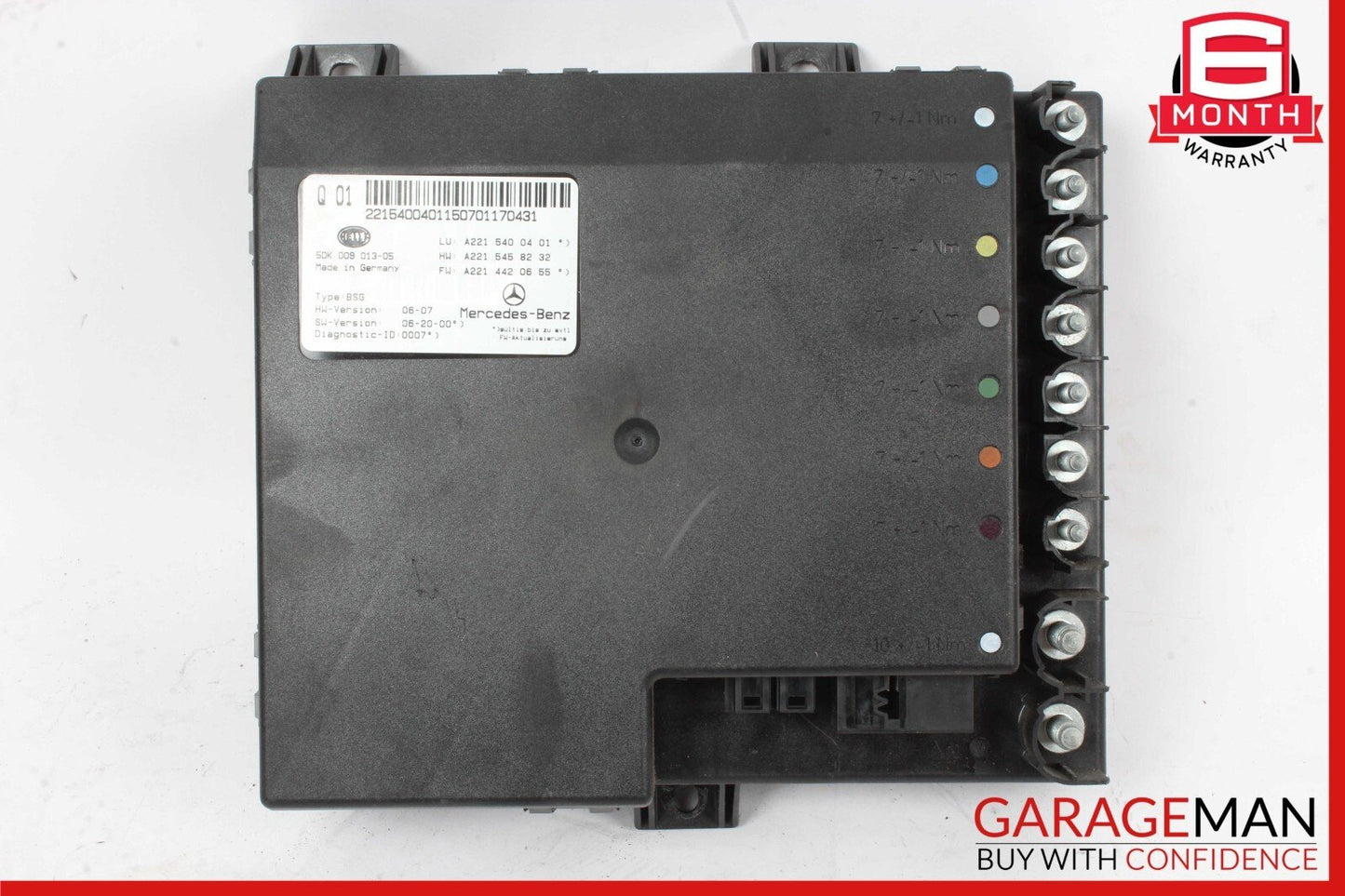 07-14 Mercedes W216 CL550 S350 Electric Power Supply Fuse Box Module Unit OEM