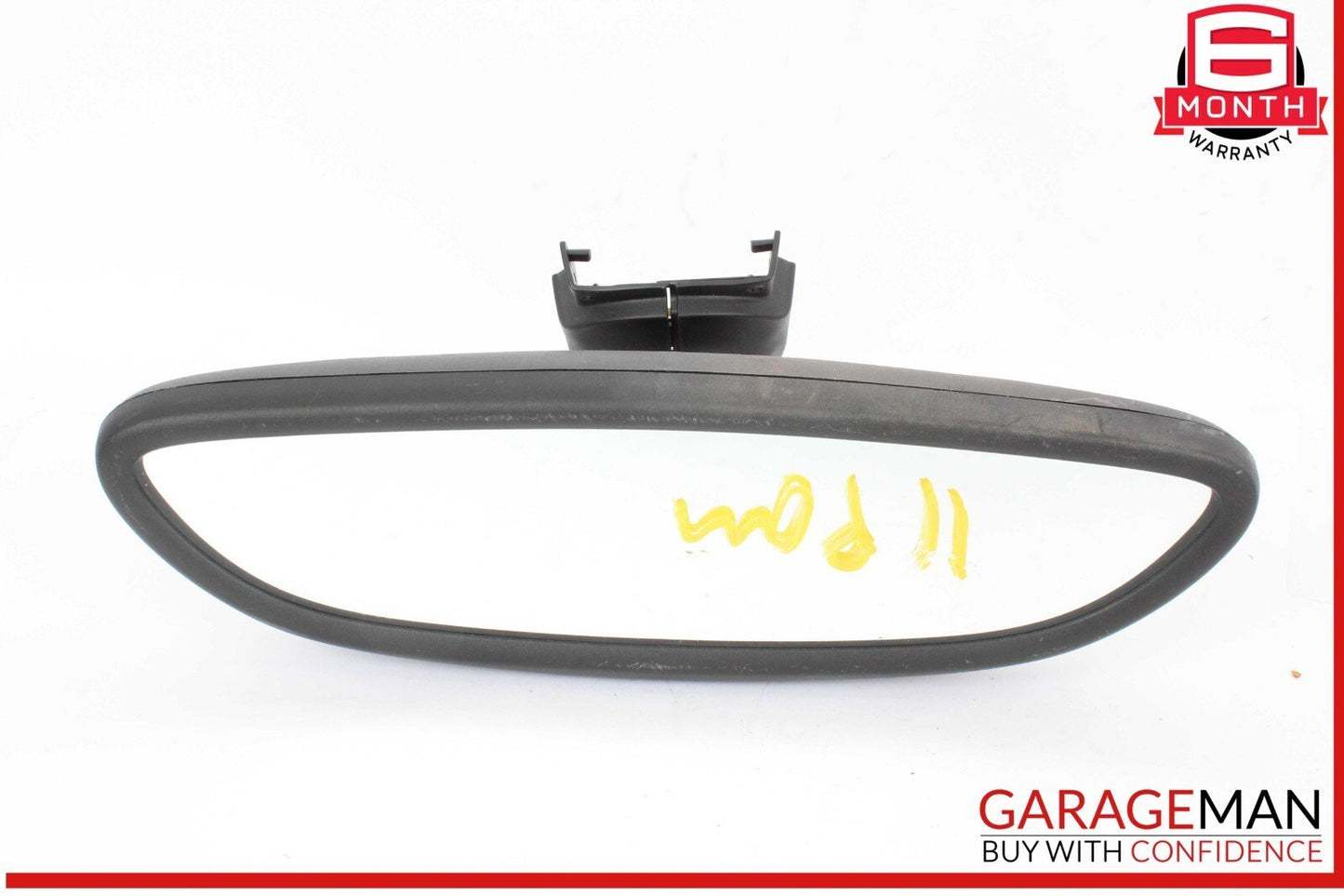 10-16 Porsche Panamera 970 Interior Rear View Mirror Black 7PP857511C OEM