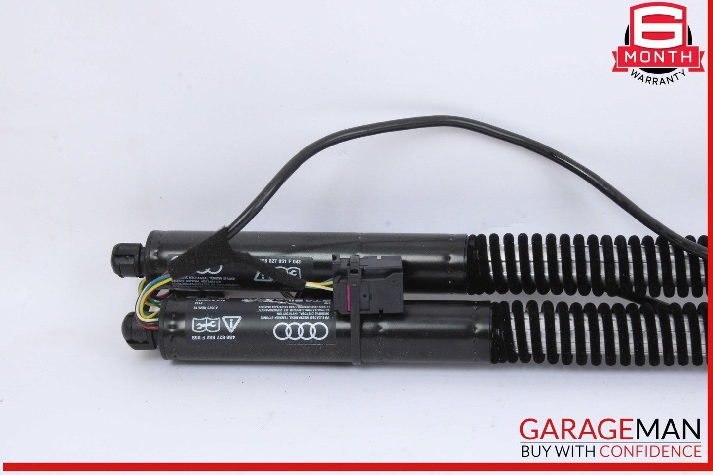 12-18 Audi A7 Trunk Lid Left & Right Shock Lift Support Strut Set 4G8827851F OEM