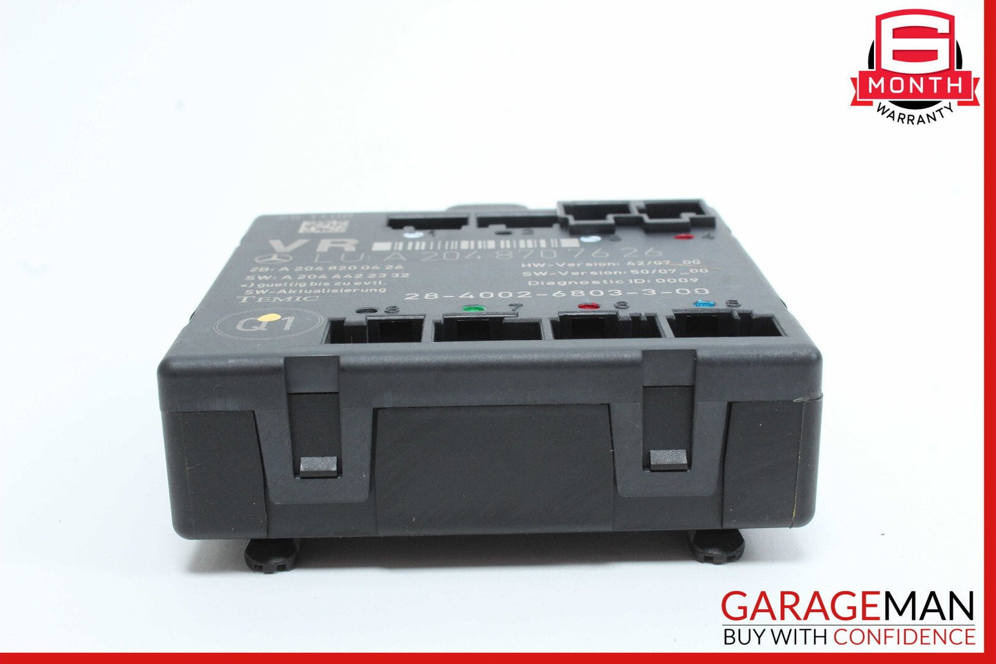 08-18 Mercedes W204 C63 AMG Front Right Passenger Side Door Control Module Unit