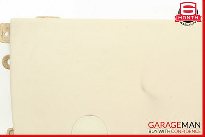 03-06 Mercedes R230 SL500 Rear Cargo Strap Luggage Trim Cover Panel Beige