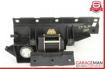 03-08 Mercedes R230 SL500 Rear Left Luggage Seat Belt Retractor Speaker Assembly