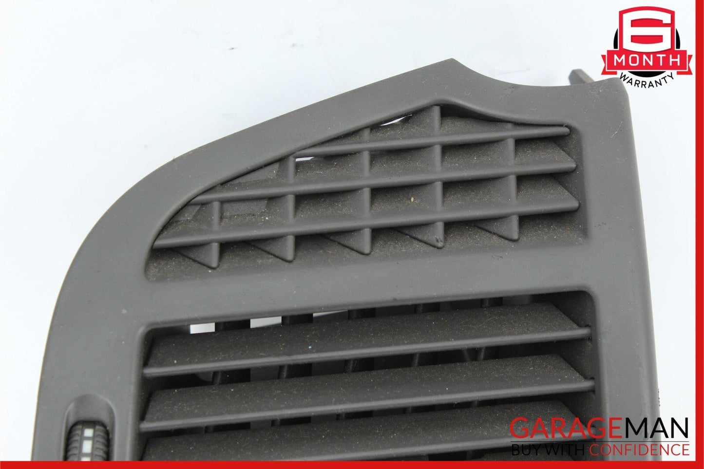 07-14 Mercedes W221 S550 CL550 Front Right Dash A/C Air Vent Trim Grille Gray