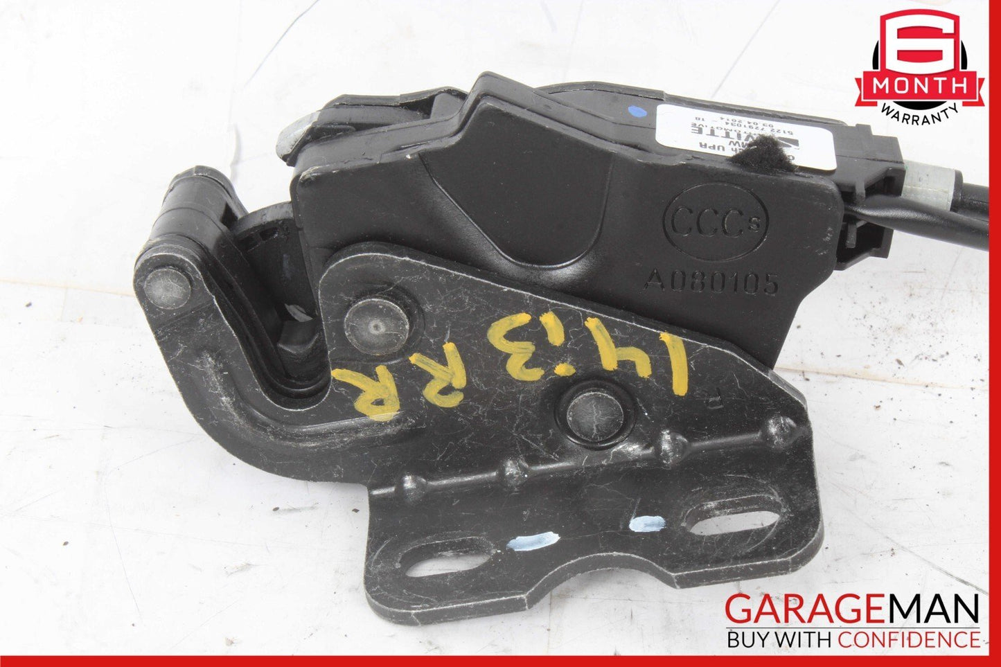 14-21 BMW i3 I01 Hybrid Upper Rear Right Passenger Side Door Latch w/ Cable OEM