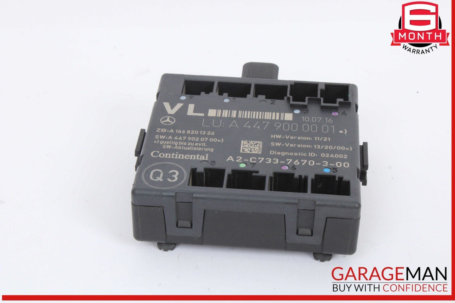 16-23 Mercedes W447 Metris Front Left Side Door Control Module Unit OEM