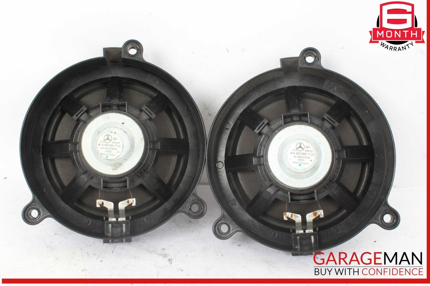 01-07 Mercedes W203 C230 Sport Front Right & Left Side Door Audio Speaker OEM