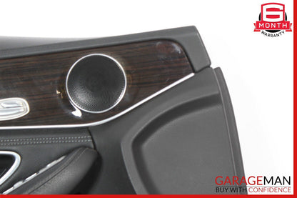 15-16 Mercedes W205 C300 C350e Front Left Side Interior Door Panel Trim Assy OEM