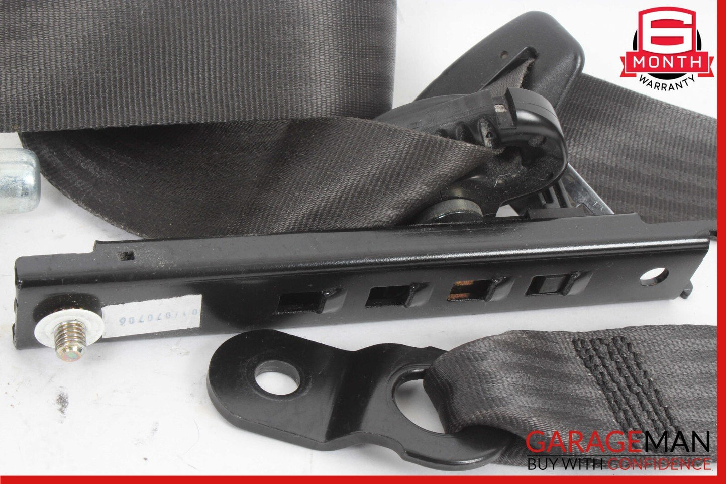 03-08 Maserati Quattroporte M139 Front Left Driver Side Seat Belt Black OEM