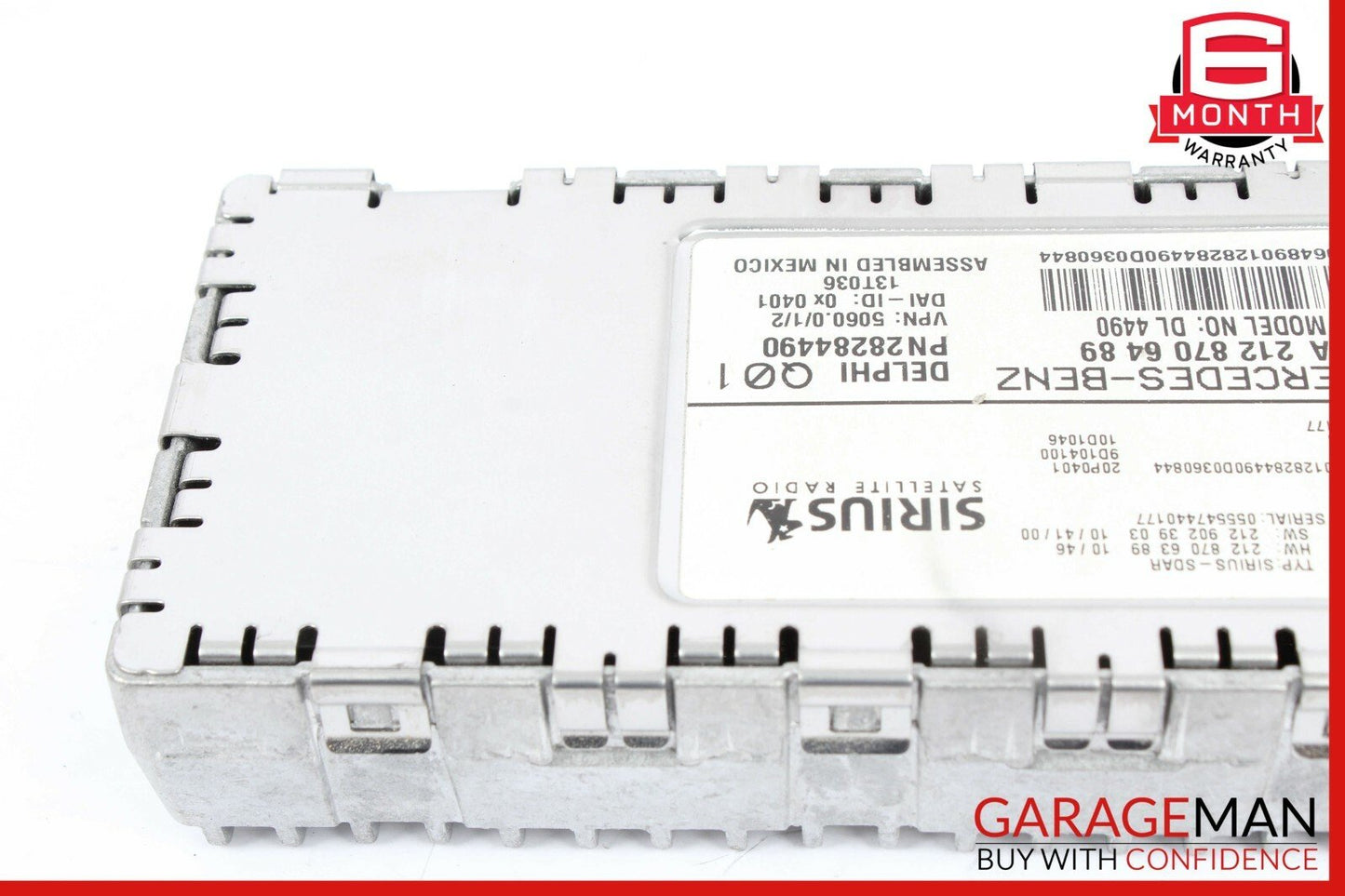 12-14 Mercedes W204 C250 CLS500 Sirius Satellite Radio Receiver Control Module