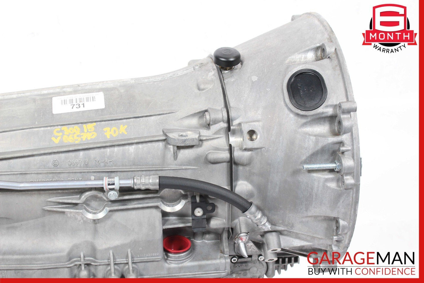 15-17 Mercedes W205 C300 4Matic Automatic Transmission Assembly OEM 70k