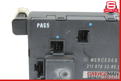06-11 Mercedes W211 E350 Rear Right Door Control Module 2118703285 OEM