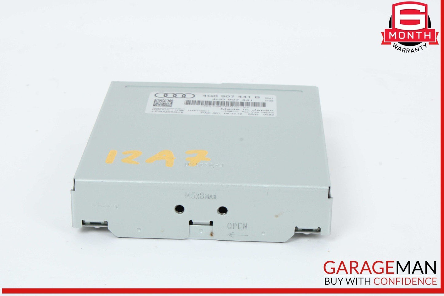 12-18 Audi A7 A6 Rear View Reverse Back Up Camera Control Module Unit 4G0907441B